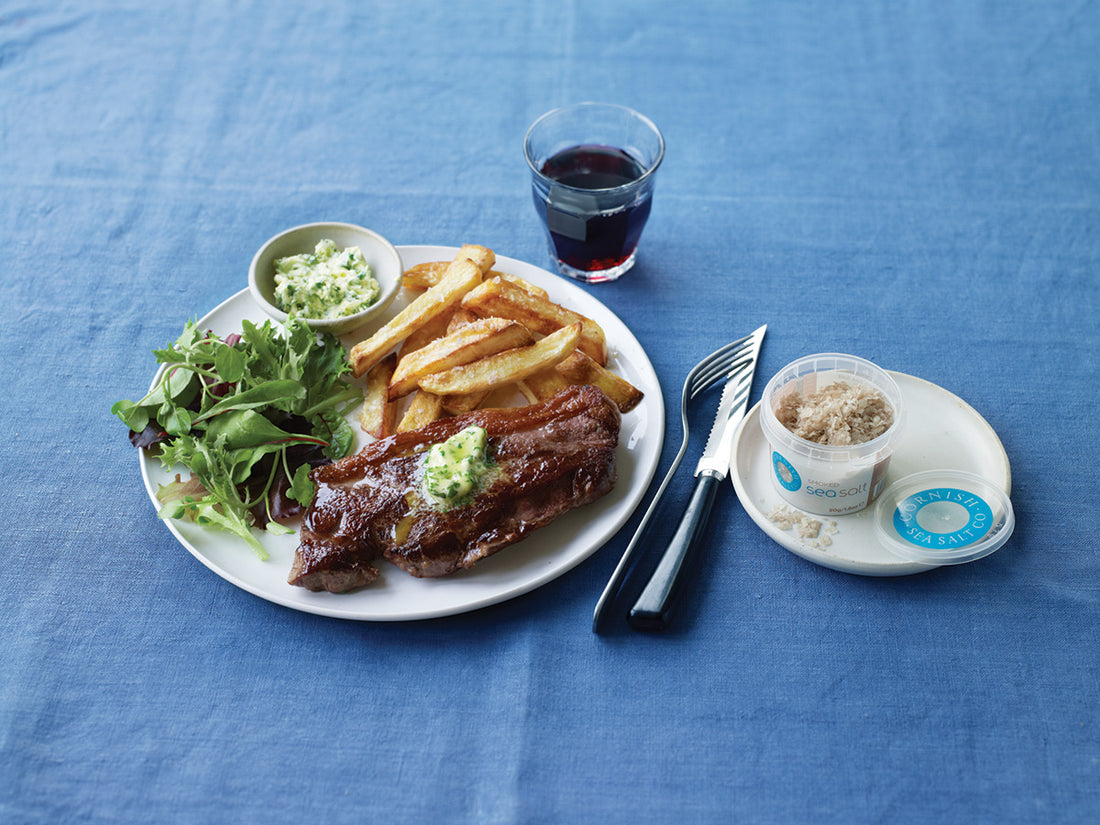 Smoky Steak and Chips